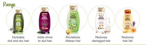 Buy Garnier Ultra Blends Shampoo, 5 Precious Herbs, 340ml Online at Low ...