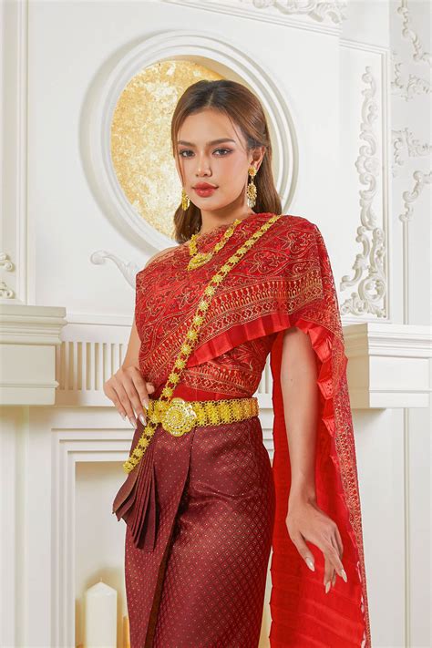 Kanya - Thai Traditional Dress & Thai Traditional Clothing – Thai Outfit
