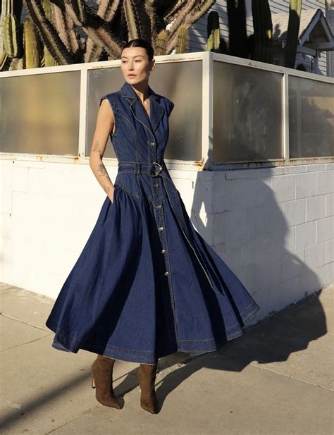 Pin by özlem dalgın on 2024 yaz yeni in 2024 | Denim dress outfit ...