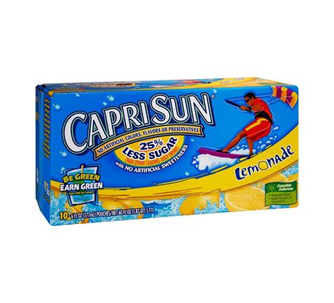 Buy Capri Sun Lemonade 10 pk Pack of 4 Online in India. B0029K0X6U