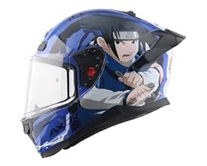 Axor Saber Sasuke ISI ECE and DOT Certified Gloss Finish Full Face ...