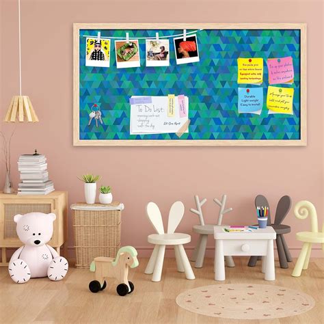 ArtzFolio Creative Triangles D1 | Bulletin Board Notice Pin Board ...