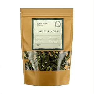 Bhoomi Farms Chemical Free Dehydrated Ladies Finger Chunks, 90g ...
