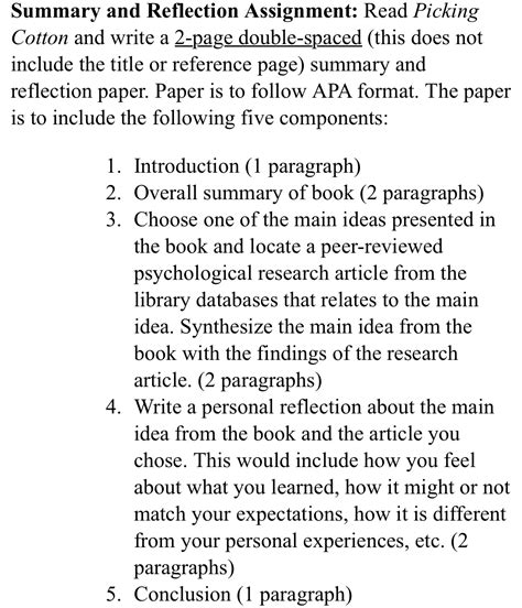Image result for Summary Report Example