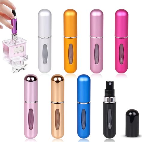 MAPPERZ Pocket Sized Perfume Bottle Mini Travel Perfume Atomizer | Easy ...