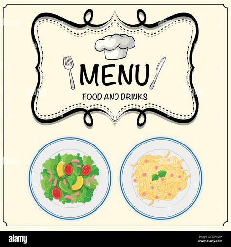 Restaurant Menu Clip Art