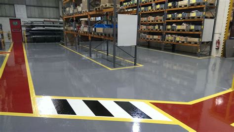 Warehouse floor painting contractors | Gallagher Flooring