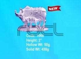 999 Silver Cow Calf Statue Manufacturer, Supplier from Agra
