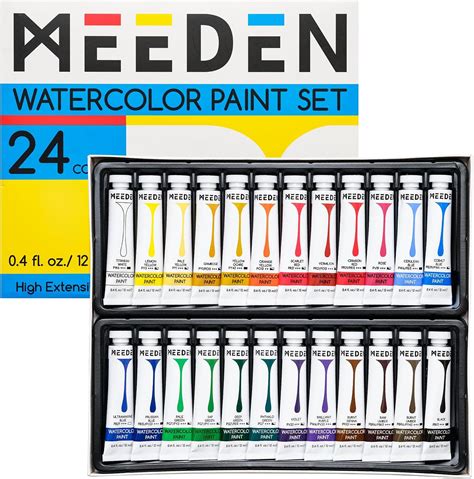 Amazon.com: MEI LIANG Watercolor Paint Tubes 36 - Water Color Paints ...
