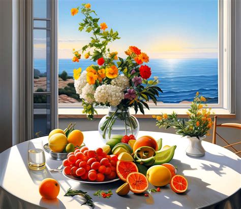 Still life with flowers - online puzzle