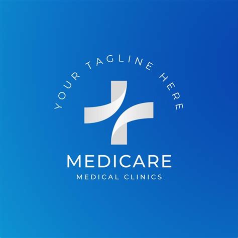 Clinic logo medicare logo pharmacy logo vector log | Premium Vector