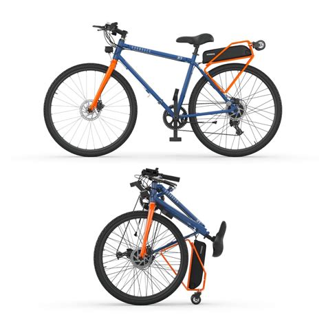 HORNBACK X1 World First Full Size Foldable Electric Cycle (20" Frame, 7 ...