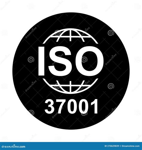 Iso 37001 2023 Icon. Anti-Bribery Management Systems. Standard Quality ...