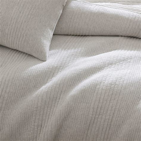 DKNY Pure Ribbed Jersey Bedding Heather | Bedeck Home