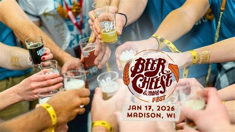 Beer & Cheese Fest 2026, Alliant Energy Center, Madison, 17 January ...