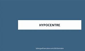 Image result for 震源 hypocentre