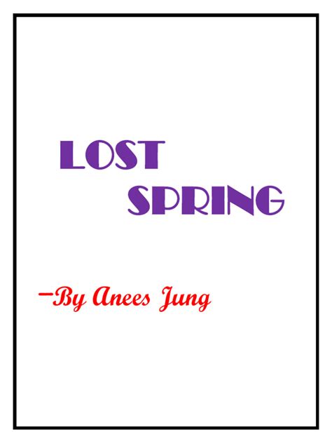 Image result for Lost Spring Full Chapter