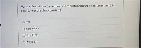 Hyperactive Reflexes 的图像结果