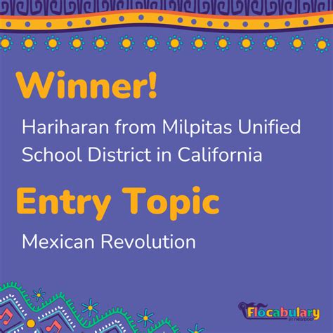 Student contest winners: Hispanic Heritage Month Rap Contest 2022