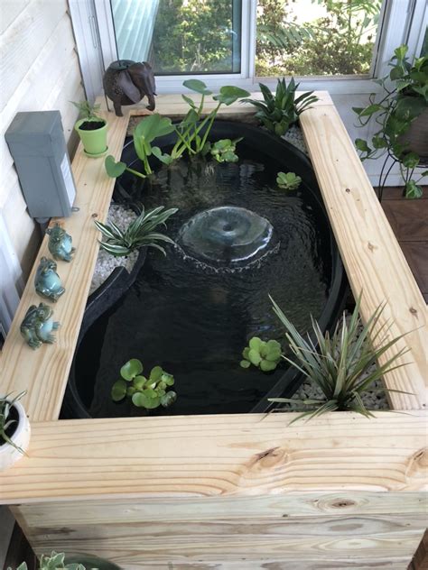 Diy Above Ground Fish Pond