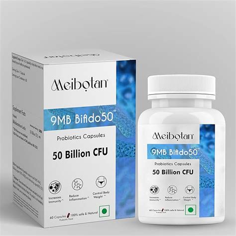 Meibotan Probiotics Bifidobacterium Lactis 50 Billion CFU For Men ...