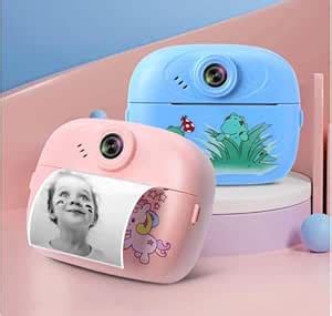Instant Print Camera for Kids with Built-in Printer | Digital Photo ...