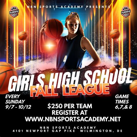 NBN Sports Academy | GIRLS HIGH SCHOOL FALL LEAGUE