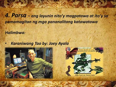 Mga Uri ng Dula | PPTX