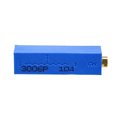 100KΩ 3006P Trimpot Potentiometer