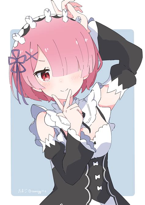 Ram (Re:Zero) - Re:Zero Kara Hajimeru Isekai Seikatsu - Image by Tamago (Mangaka) #3922290 ...