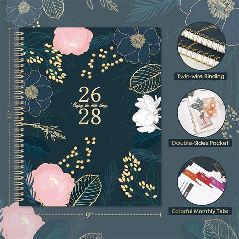Indeme 2026-2028 Monthly Planner/Calendar - 3 Year Monthly India | Ubuy
