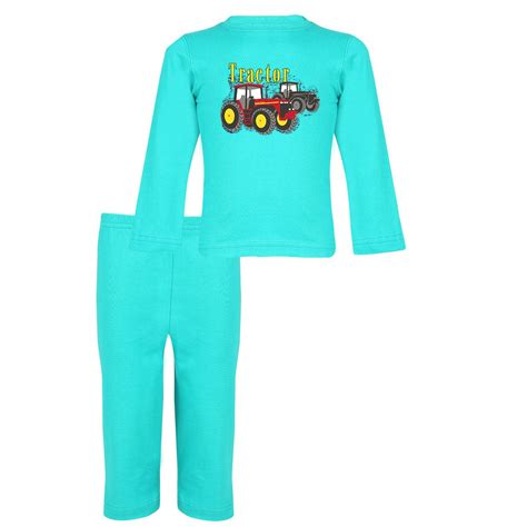 Buy Clifton Baby Boy Pyjama Set -Teal -Tractor -(30-36) M at Amazon.in