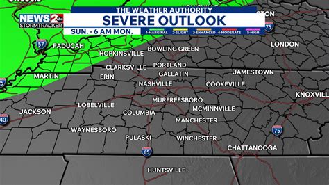 WKRN - UPDATE for Sunday: The SPC removed the Marginal Risk for most of ...