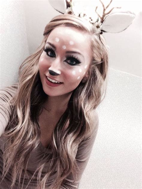 deer fairy makeup