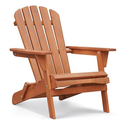 Wood Adirondack Chair Outdoor Chairs Patio Chairs Lawn Chair Wooden ...