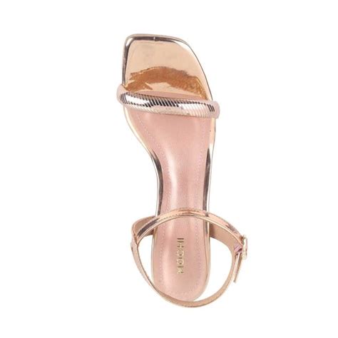 Buy Mochi Women Rose-Gold Party Sandals Online | SKU: 40-210-52-36 ...