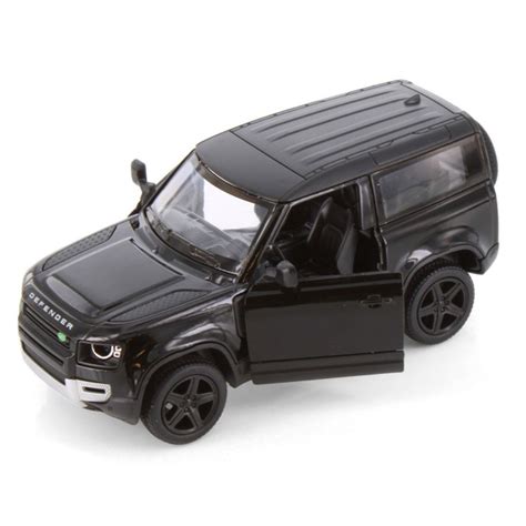 Black Land Rover Defender 90 1:36 Scale Die-Cast Car By Kinsmart - www ...