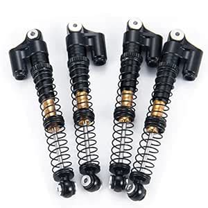 Aluminum RC Shocks Adjustable 53mm Long Shock Absorber Damper for 1/24 ...