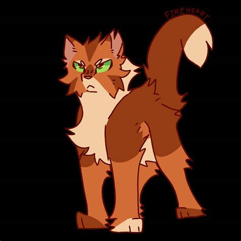 Fireheart Warrior cats design by MothticDesigns on DeviantArt