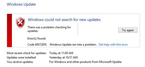 Windows 2016 Update error KB4103720 - sh