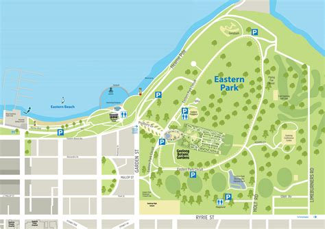 Geelong Botanic Gardens Visitor Map - City of Greater Geelong