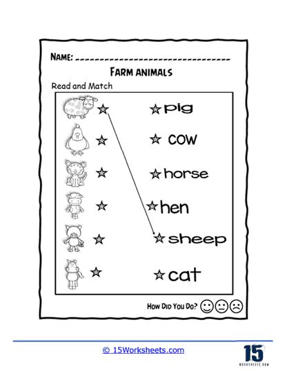 Animals Worksheet 的图像结果