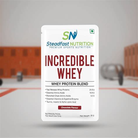 Buy Now Steadfast Nutrition Incredible Whey - InstaSport