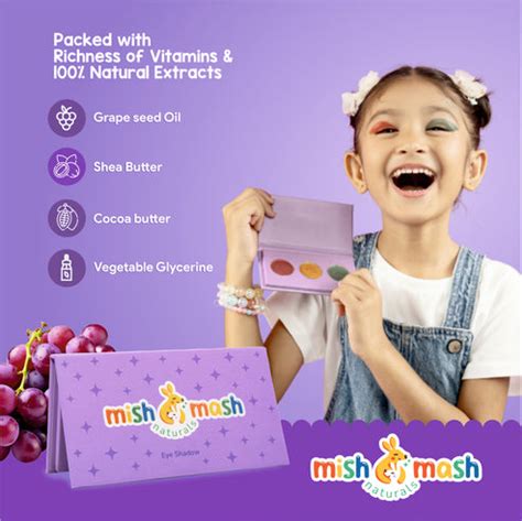 Ayurvedic Kids Must Have – Blush, Lip Gloss & 3 Eye Shadow Colors for ...