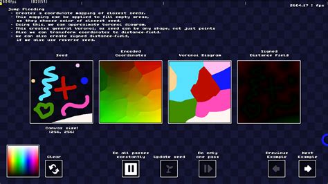 Jump Flood Algorithm 的图像结果