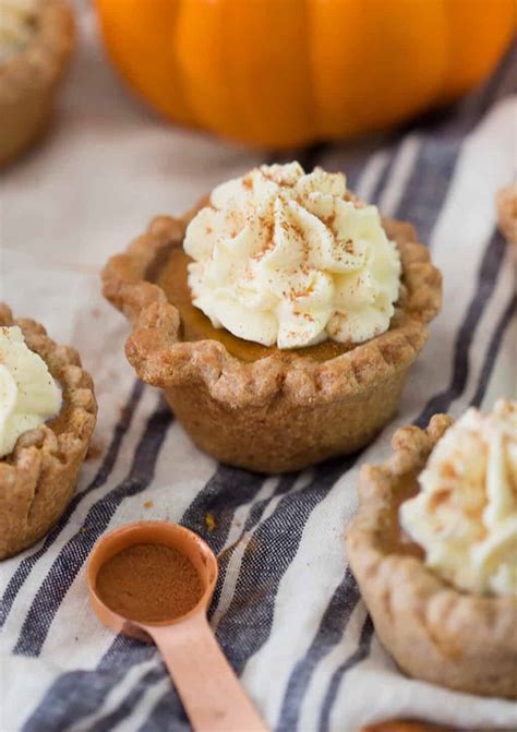 Mini Pumpkin Pies - Preppy Kitchen