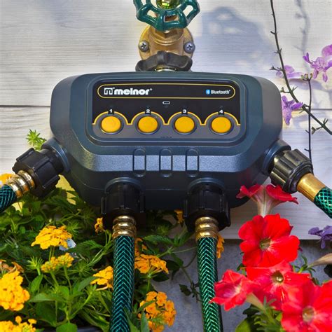 4-Zone Bluetooth® Water Timer - Melnor, Inc.