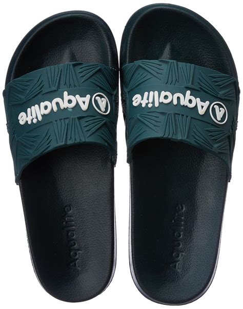 Buy Aqualite Men NEO-266 Slipper, Green, 7 UK/India at Amazon.in