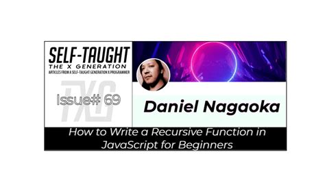 Recursive Function Example JavaScript 的图像结果