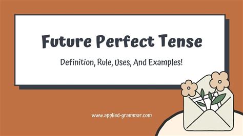 Future Perfect Tense Chart 的图像结果